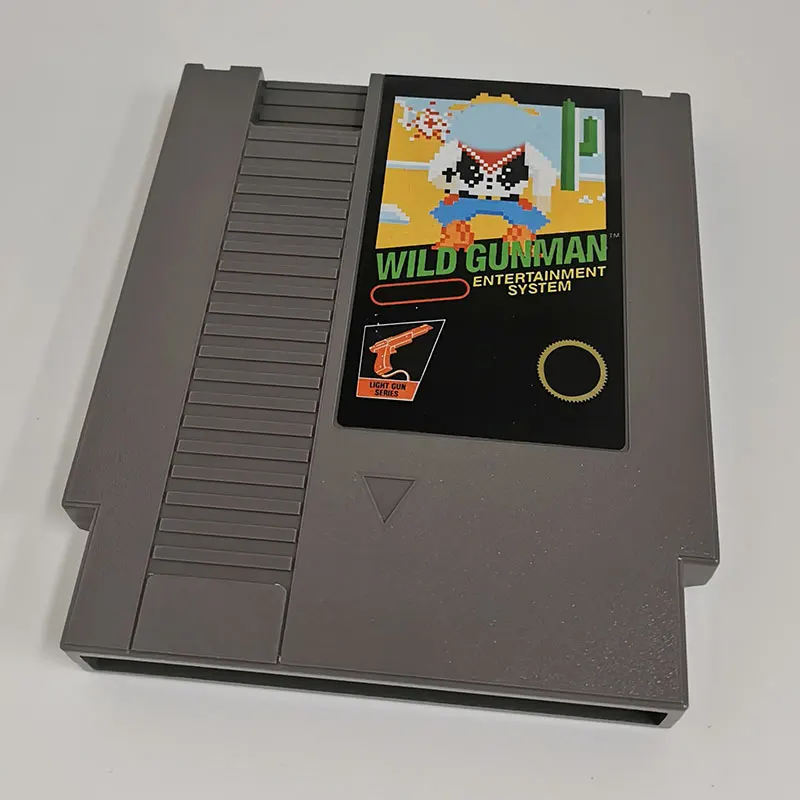 Wild Gunman-Kumpel und USA Version Patrone 8-Bit-Videospielwagen Famicom Einzel karte für 72 Pins nes klassische Konsole