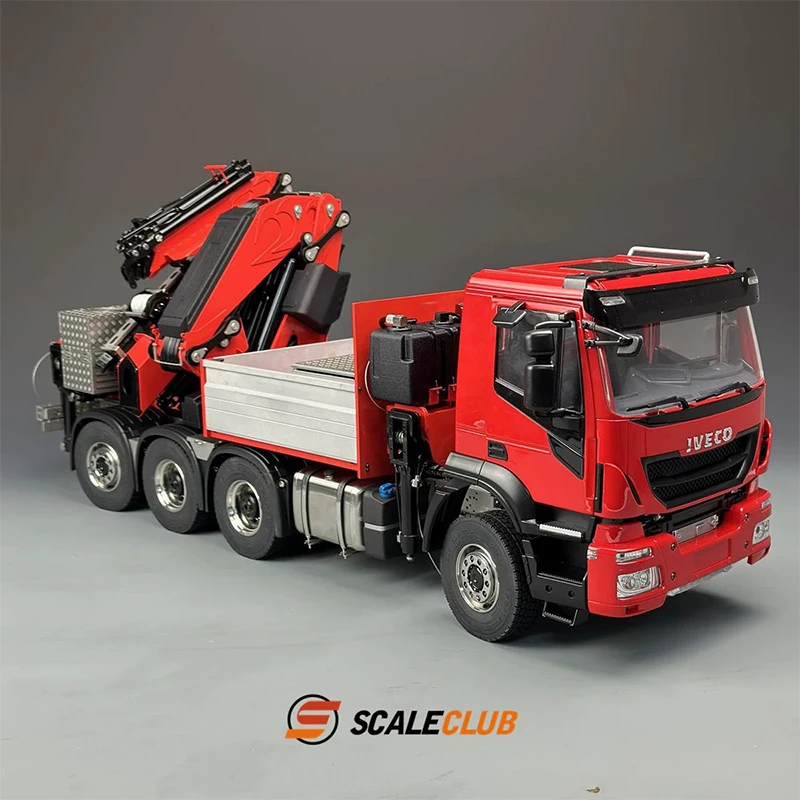 

Scaleclub 1/14 8x8 with rear steering F1650 truck mounted crane