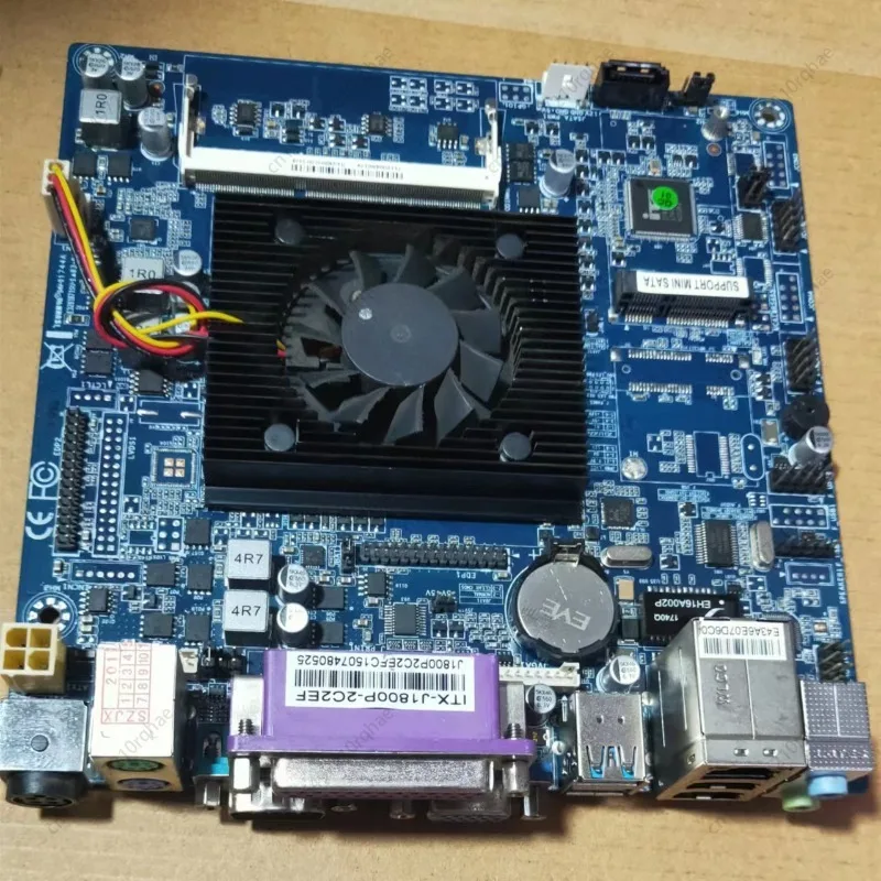 

Industrial ITX Motherboard J1800 - Fanless Embedded CPU, Dual LAN COM for POS System, Stable 24/7