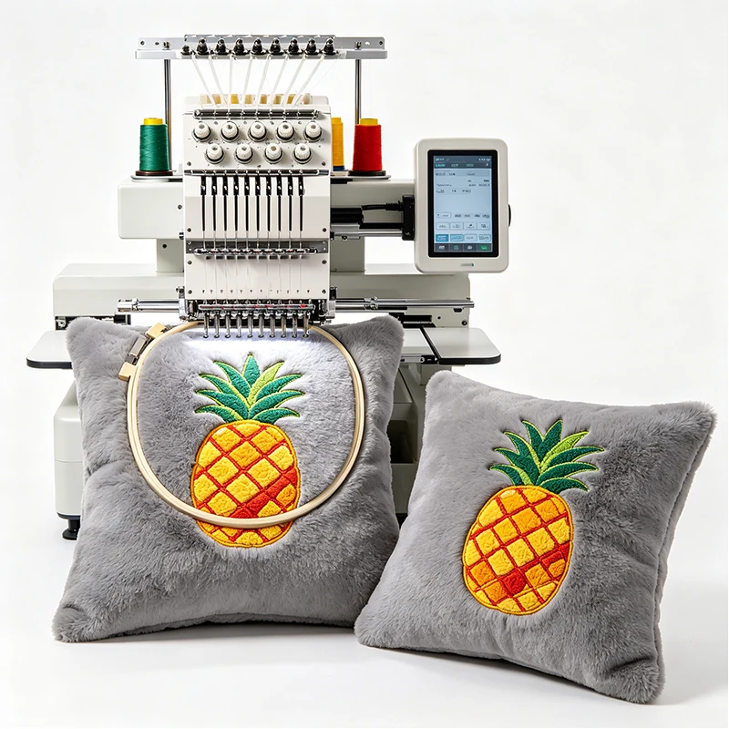 High Performance Industrial Embroidery Machine Automatic Multi Head System for Clothing Manufacturing Factory Use