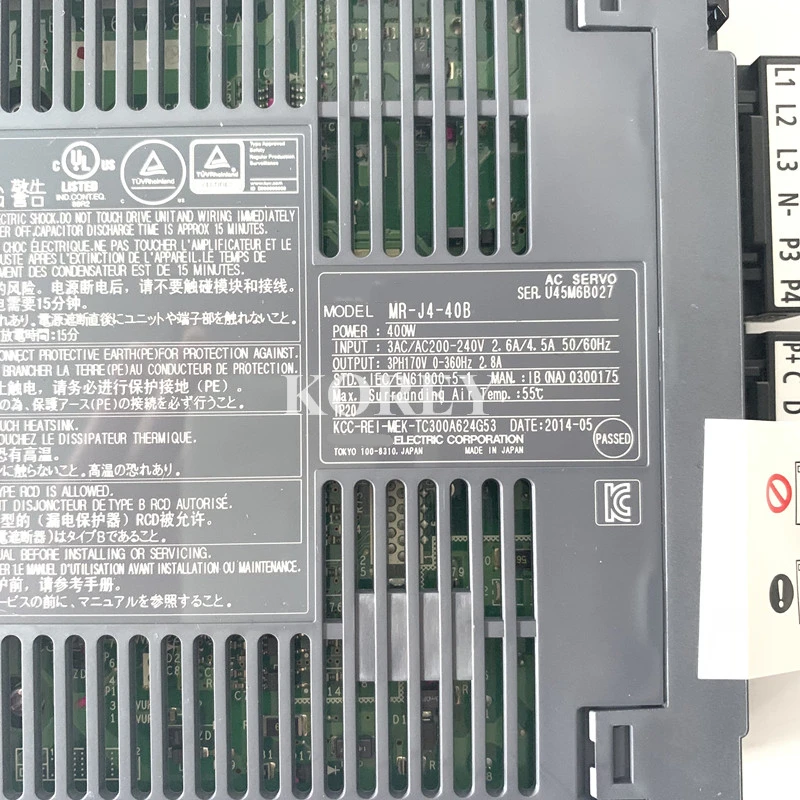 三菱車用サーボドライバーMR-J4-40B