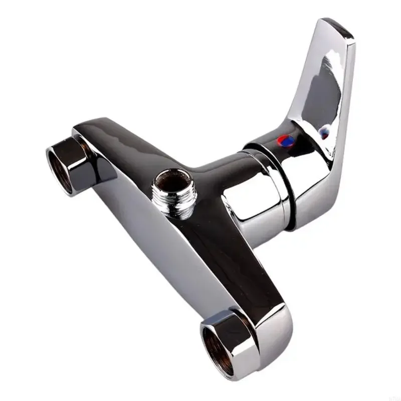 

Bathroom Single Handle Faucet Shower Mixer Tap with Ceramic Valves Cores Wall Mounted Bathtubs Shower Valves Mixer Tap Y5GB