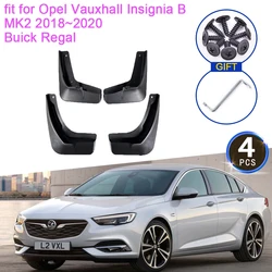 for Opel Vauxhall Insignia B Buick Regal MK2 2018~2020 2019 Mud Flaps Mudguards Splash Fender Guard Front Wheels Car Accessories