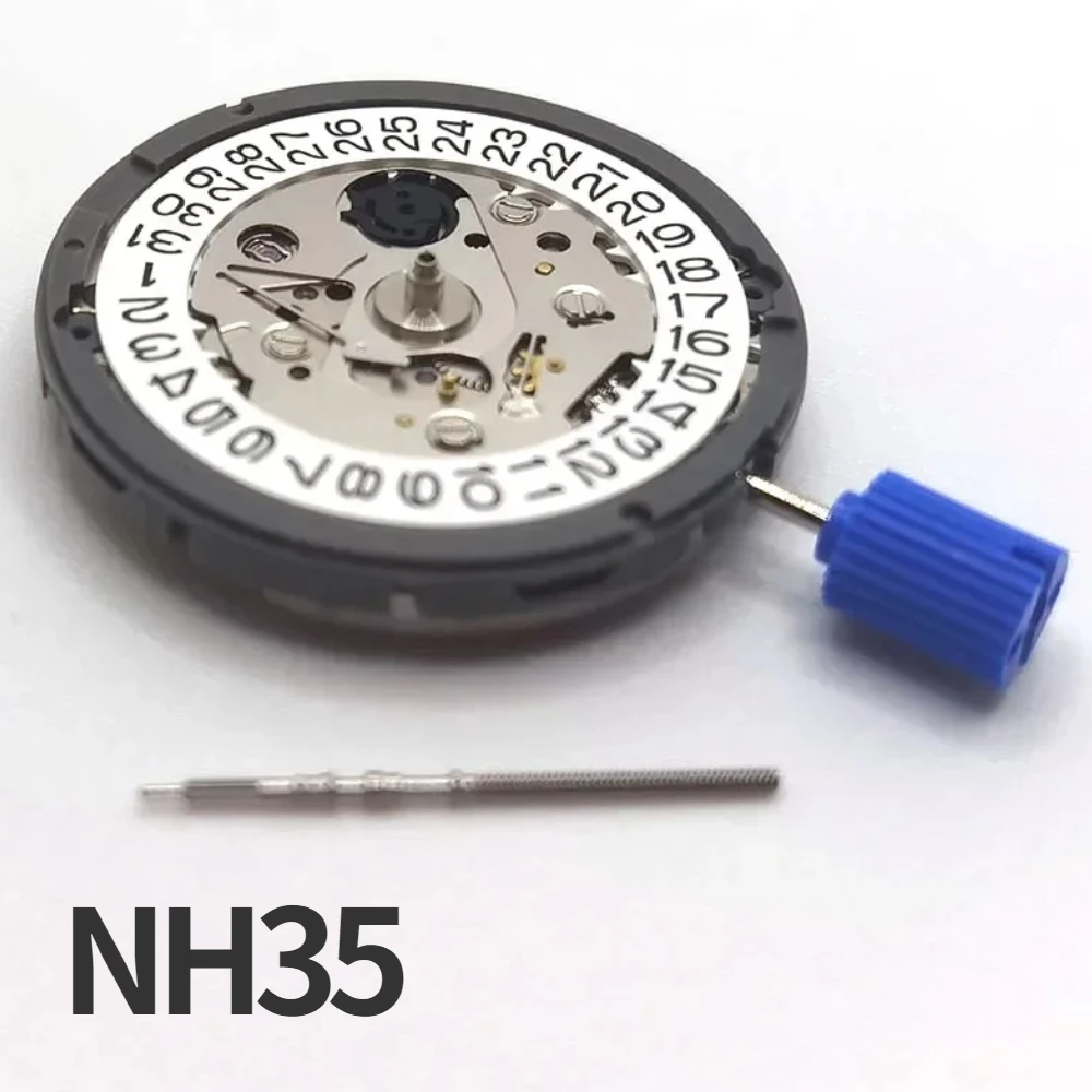 NH35 Movement Day Date Set High Accuracy Automatic Mechanical Watch Wrist