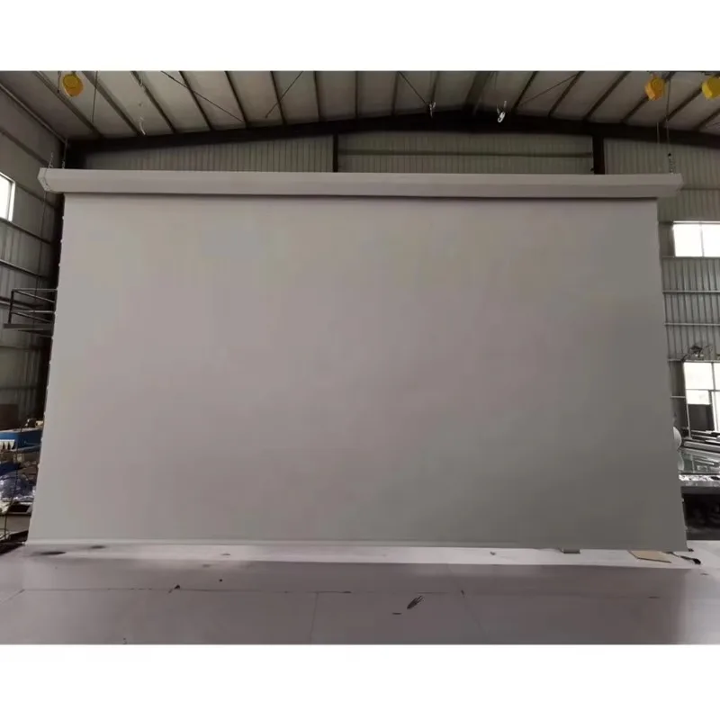 1/300-1/600 High-quality electric projection screen Electric projection screen in auditorium