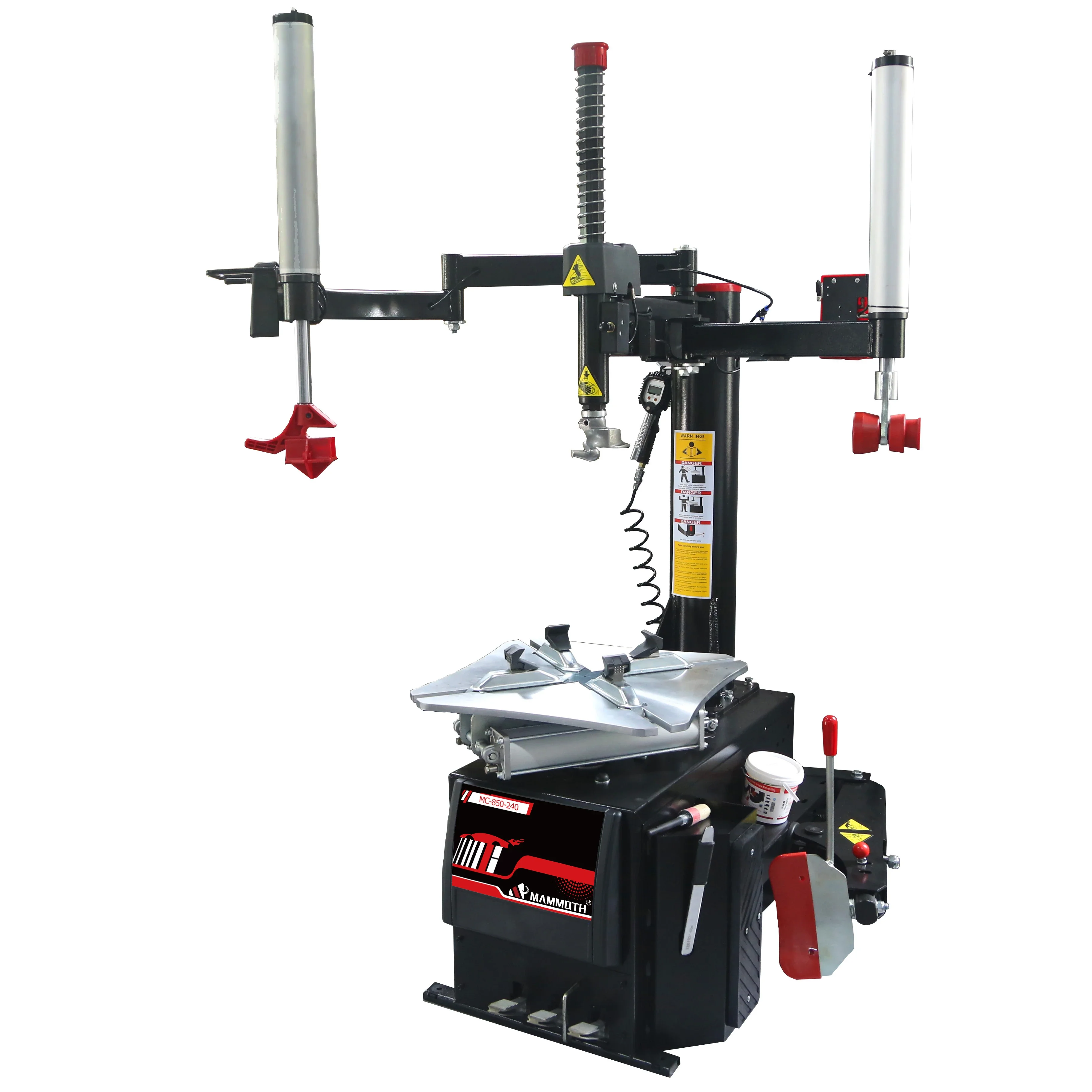 MC-850-240 CE Certificate Tyre Changer with Side-sway Split-type Auxiliary Arms Tyre Repair Machine for Cars