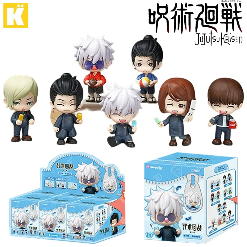 

Jujutsu Kaisen Keepplay Vol.1 Building Blocks Assembling Model Toys Desktop Decoration Puzzle Birthday Gifts for Boys and Girls
