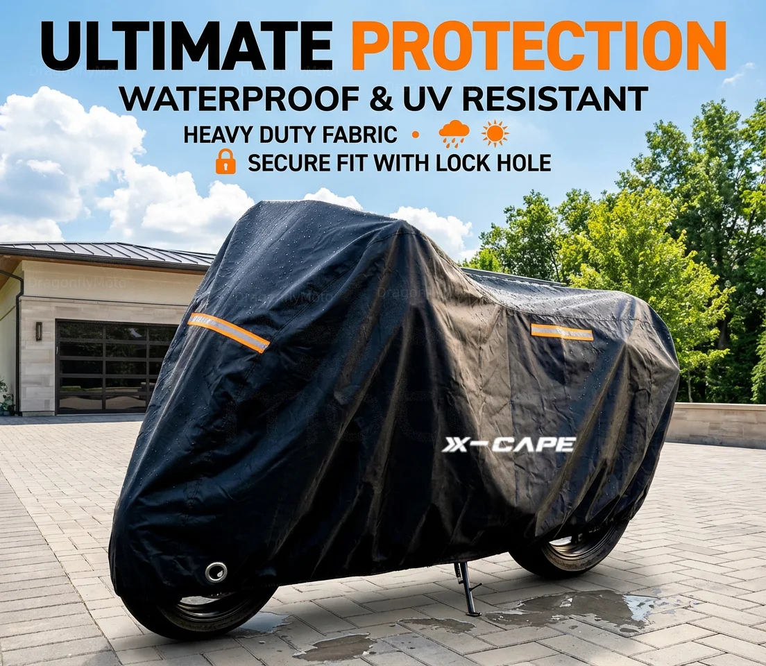 

For Moto Morini X-Cape 650 650X 2023 2022 XCape 190T Waterproof Motorcycle Covers Motors Dust Rain Snow UV Protector Cover