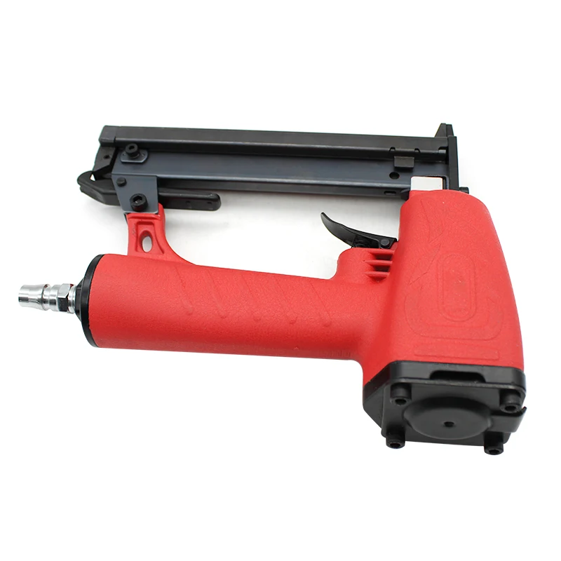 Imagem -02 - Pistola Grampeadora Pneumática para Rattan e Alumium 425k Air Nailer Pistola tipo u Pólo de Metal Móveis Grampos