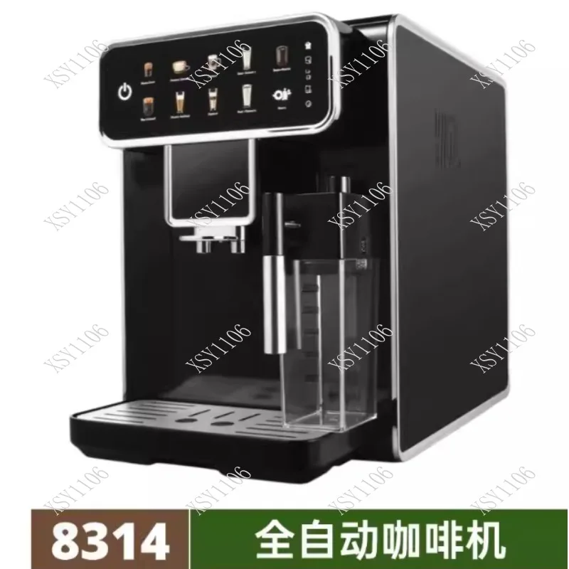 Automatic Espresso Coffee Machine 3-in-1 with Bean Grinder Milk Frothier Tank Italian Style for Home Use