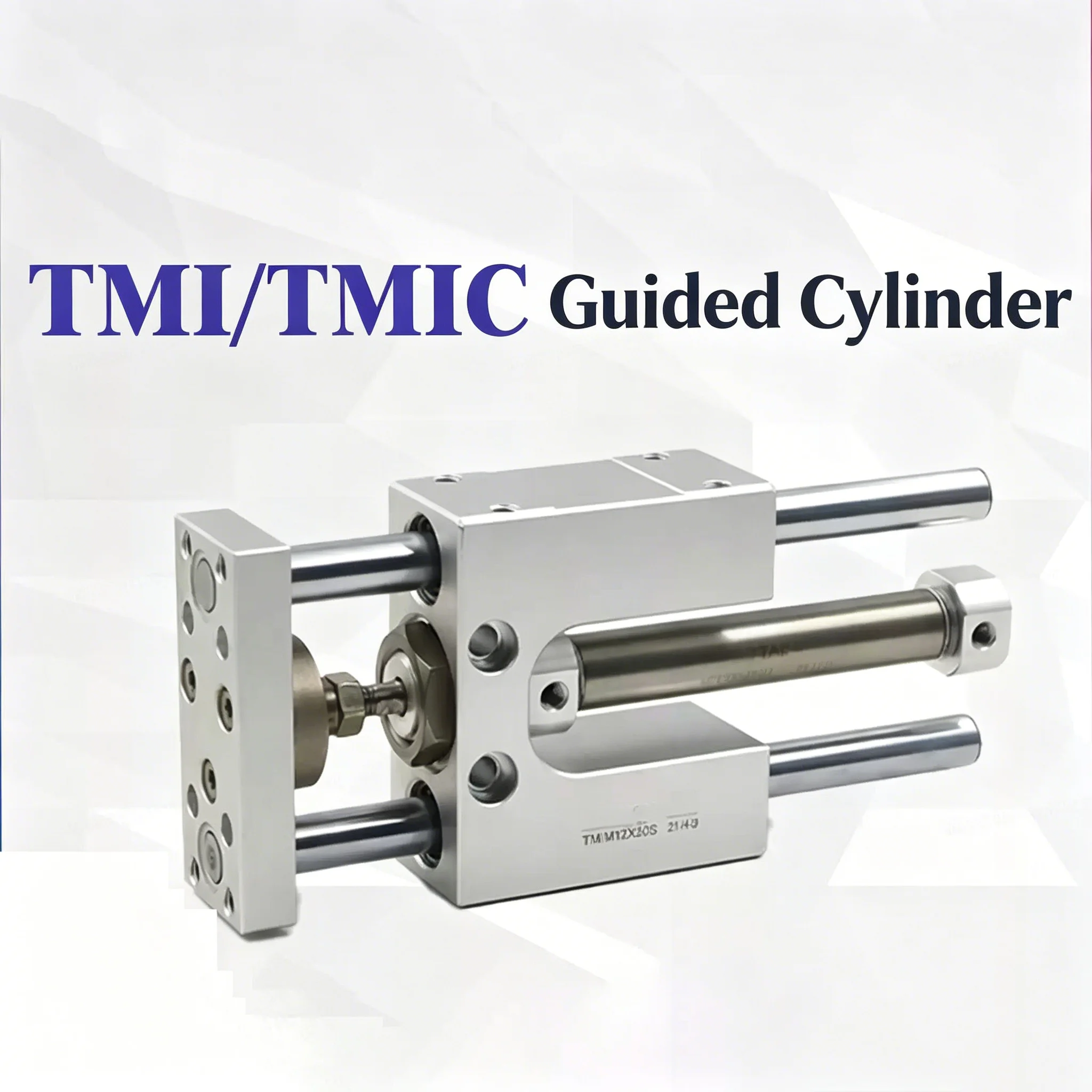 TMI TMIC With Double Rod Guide Frame Pneumatic Air Cylinder TMIM TMIL TMICM TMICL Bore 12/16/20/25mm
