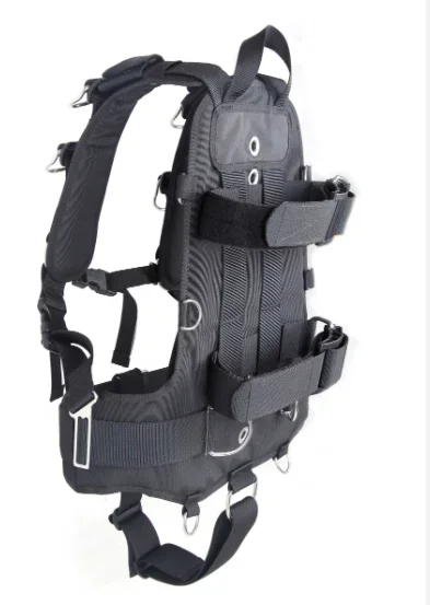 Hot Selling  At Good Prices Scuba  BCD Technical Diving Harness To Fit Backmount Wing  with Soft Shoulder Pad Adjustable Strap