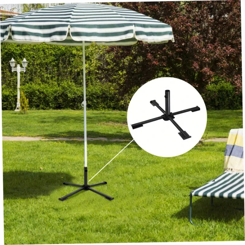 最高品質の頑丈なポータブル折りたたみ式クリスマスツリースタンド多用途キャンプテントマウント傘立て耐久性のあるサポート