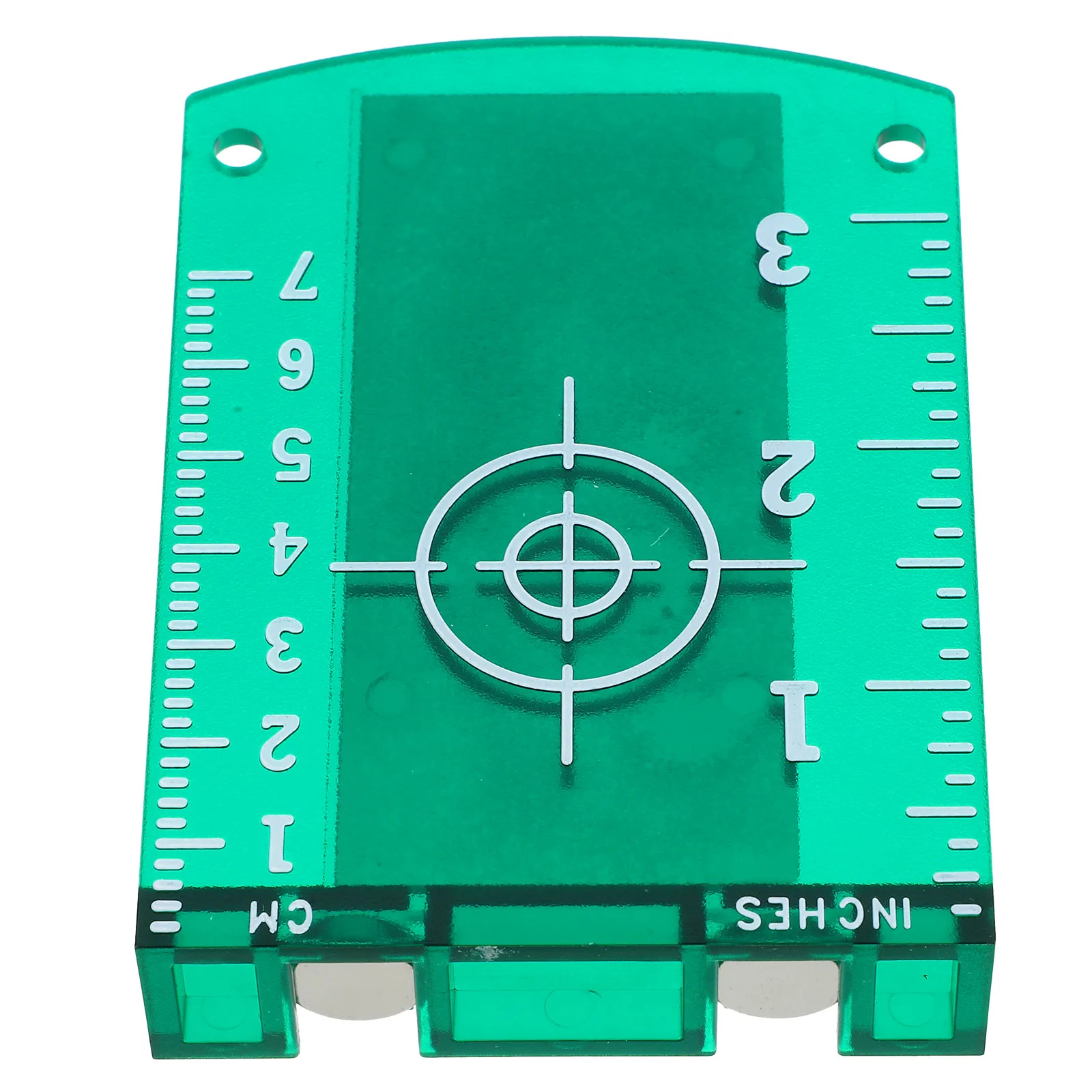 

Laser Target Card Plate Magnetic Board for Laser Level Meter High Precision Indoor Outdoor Use Target Board