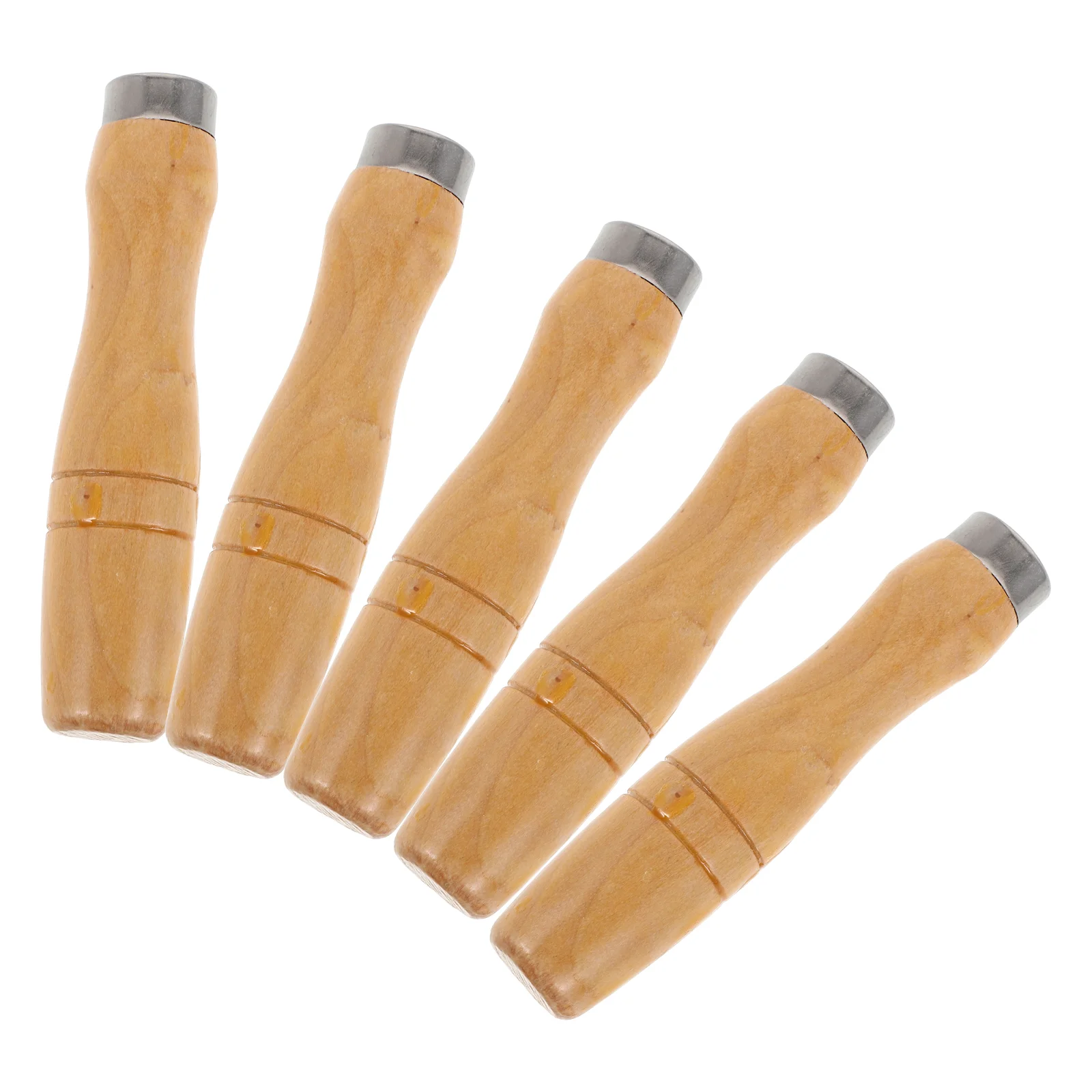 5 Pcs Electric Chainsaw Handle for Tool Wood Chisel Wooden File Bamboo Cuuting Work