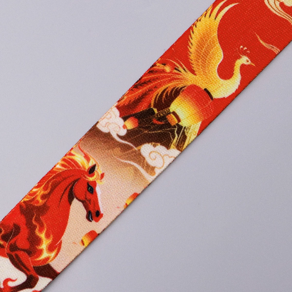 Cartoon Animal Horse Lanyard Neck Strap Keychain Funny Card Cover Badge Holder Mobile Phone Hang Rope Keyring Accessories Gifts