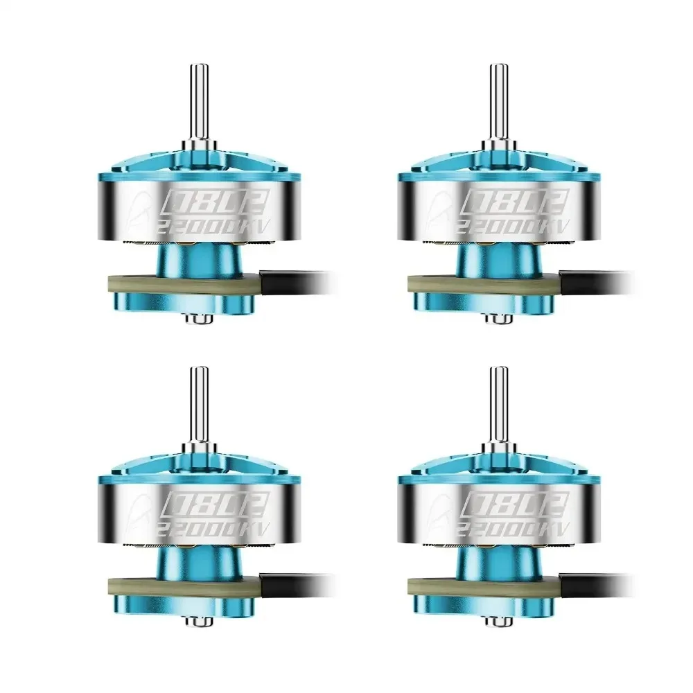 4Pcs BETAFPV 0802II Brushless Motors 22000KV 25000KV 28000KV High Speed For Tiny Whoop FPV Racing Freestyle Drone