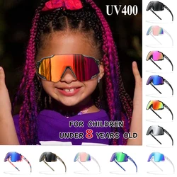 Children's Sunglasses Windproof Cycling Goggles for Boys And Girls Outdoor Eyewear for Bicycle Road Camping Baseball Football