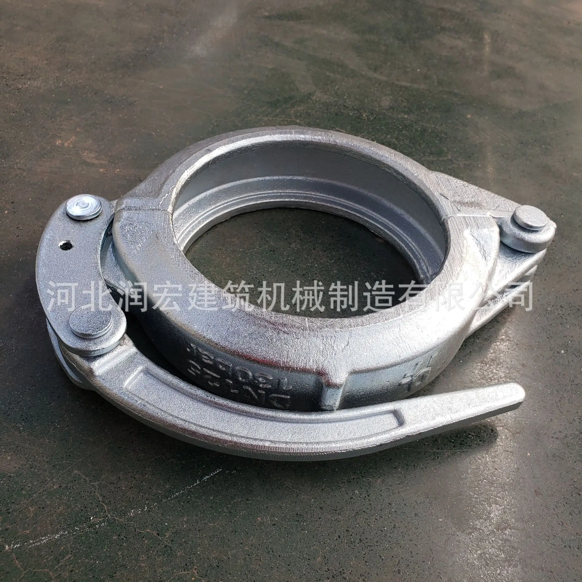 Large quantity discount Quick pipe card 3 inch 4 inch 5 inch DN125 pump pipe matching clip, concrete delivery pipe buckle