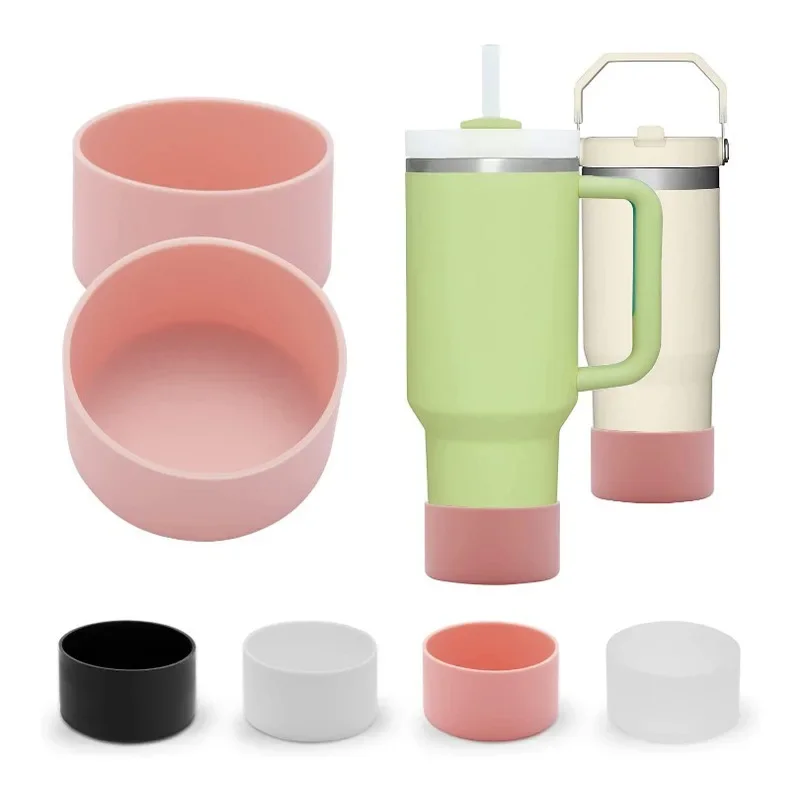 Silikonowa osłona na buty o średnicy 7,5 cm do butelki Stanley 40oz Tumbler Quencher Adventure i Ice Flow Flip 30 Oz 20 Oz Water Bottle