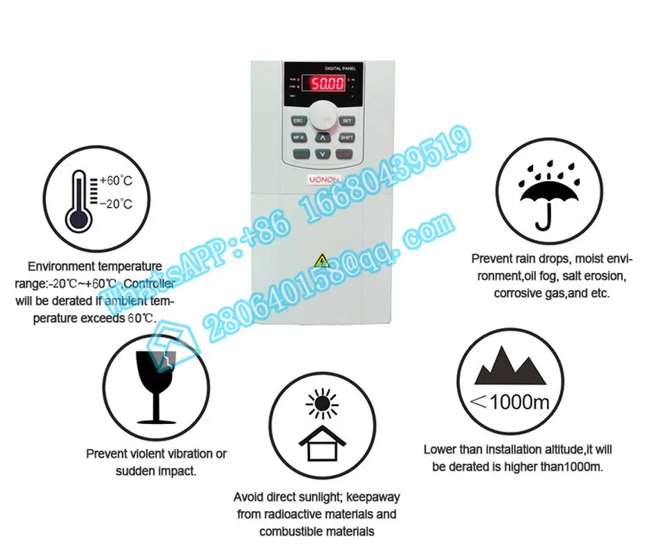 High Efficiency Automatic 220v 1 Phase 3 Solar Pump Inverter Water Pumping Agricultural Irri