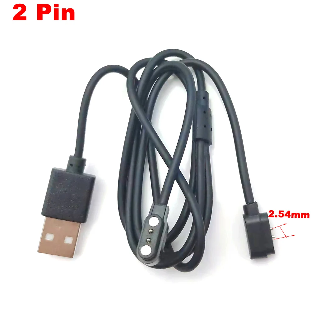 2-pinowy uniwersalny magnetyczny kabel ładujący USB 2,54 skoku USB 1 do 2 pogo pin Magnetyczne złącze ładowaniaKabel męski do ID205S/L/U ID216