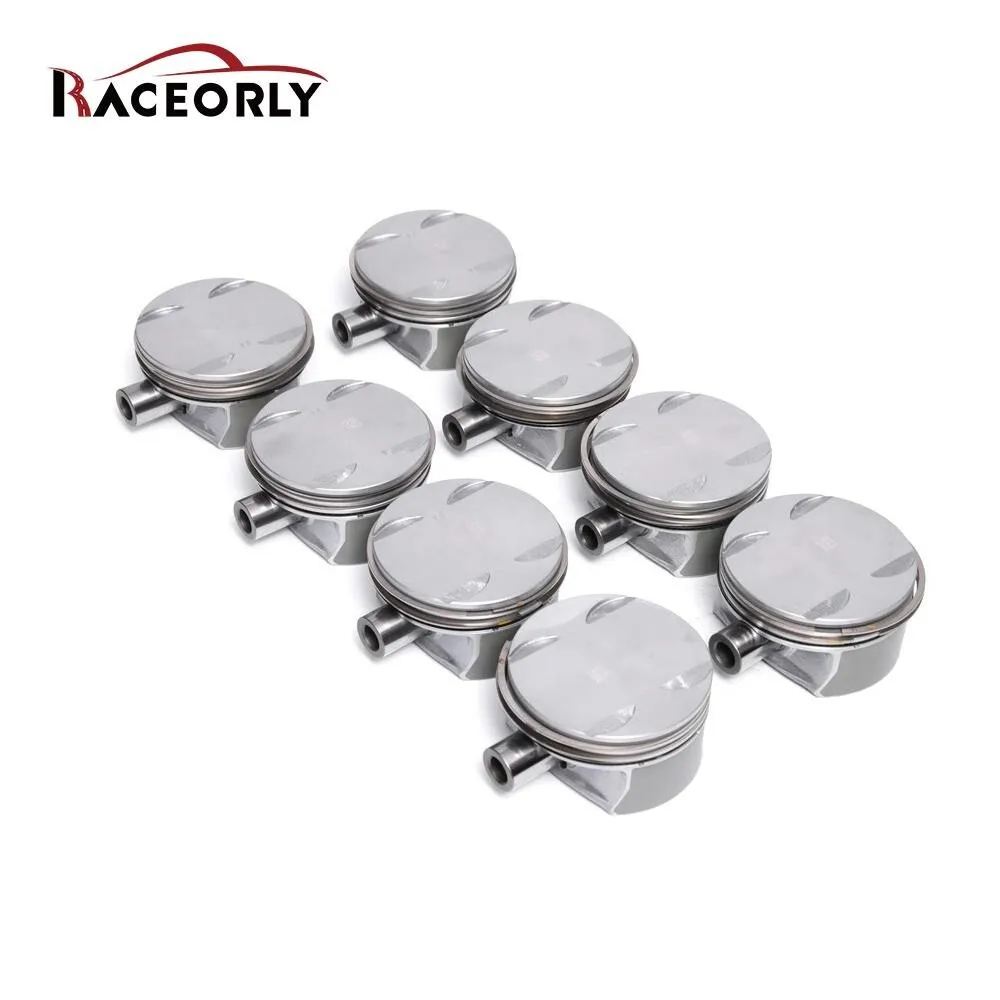 RACEORLY Pistons Rings STD For Mercedes Benz GL450 S450 W221 X164 M273 4.7L
