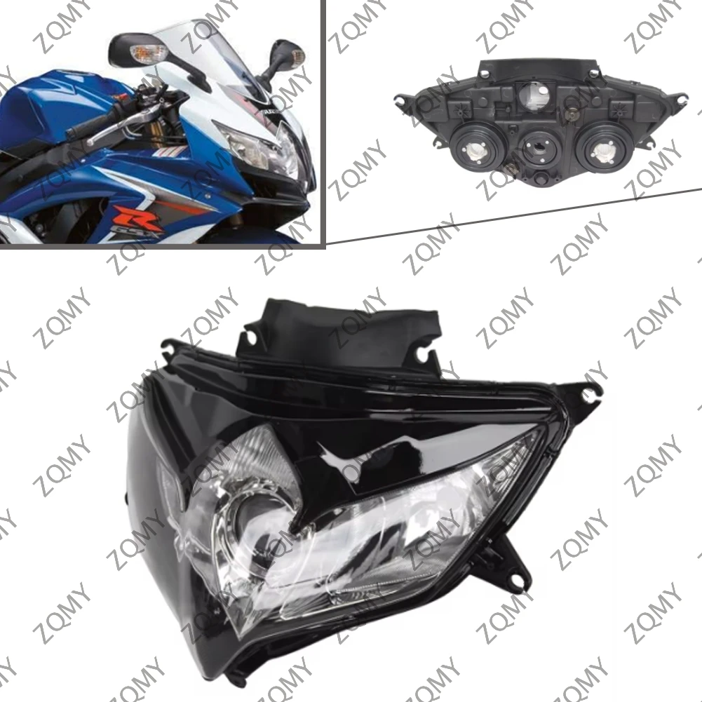 GSXR 600 750 K8 Motorcyle Front Head Light Lamp Headlight Headlamp Assembly For Suzuki GSXR600 GSXR750 2008 2009