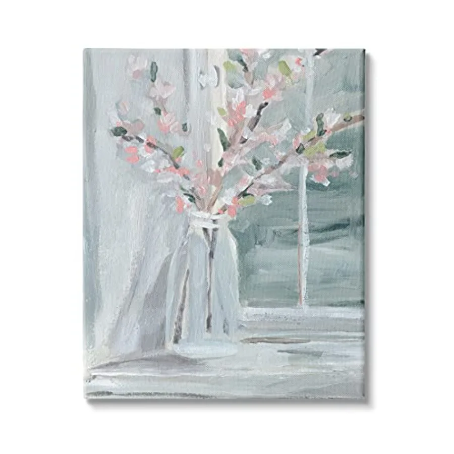 

Contemporary Window Sill Flower Bouquet Abstract Still Life