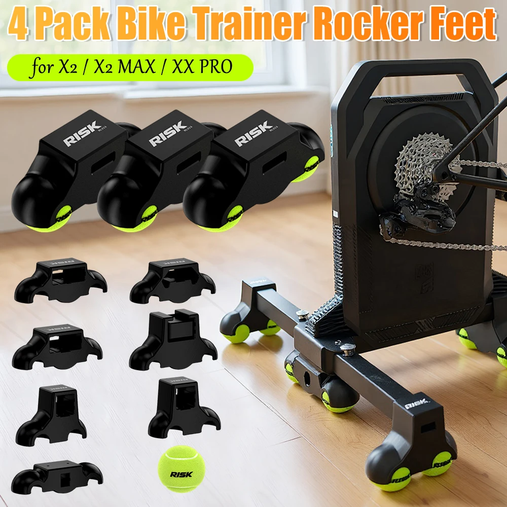 

Комплект из 4 буферных накладок для велотренажера, опорная подошва-балансир, ножки для теннисного мяча для X2 / X2 MAX / XX PRO ﻿