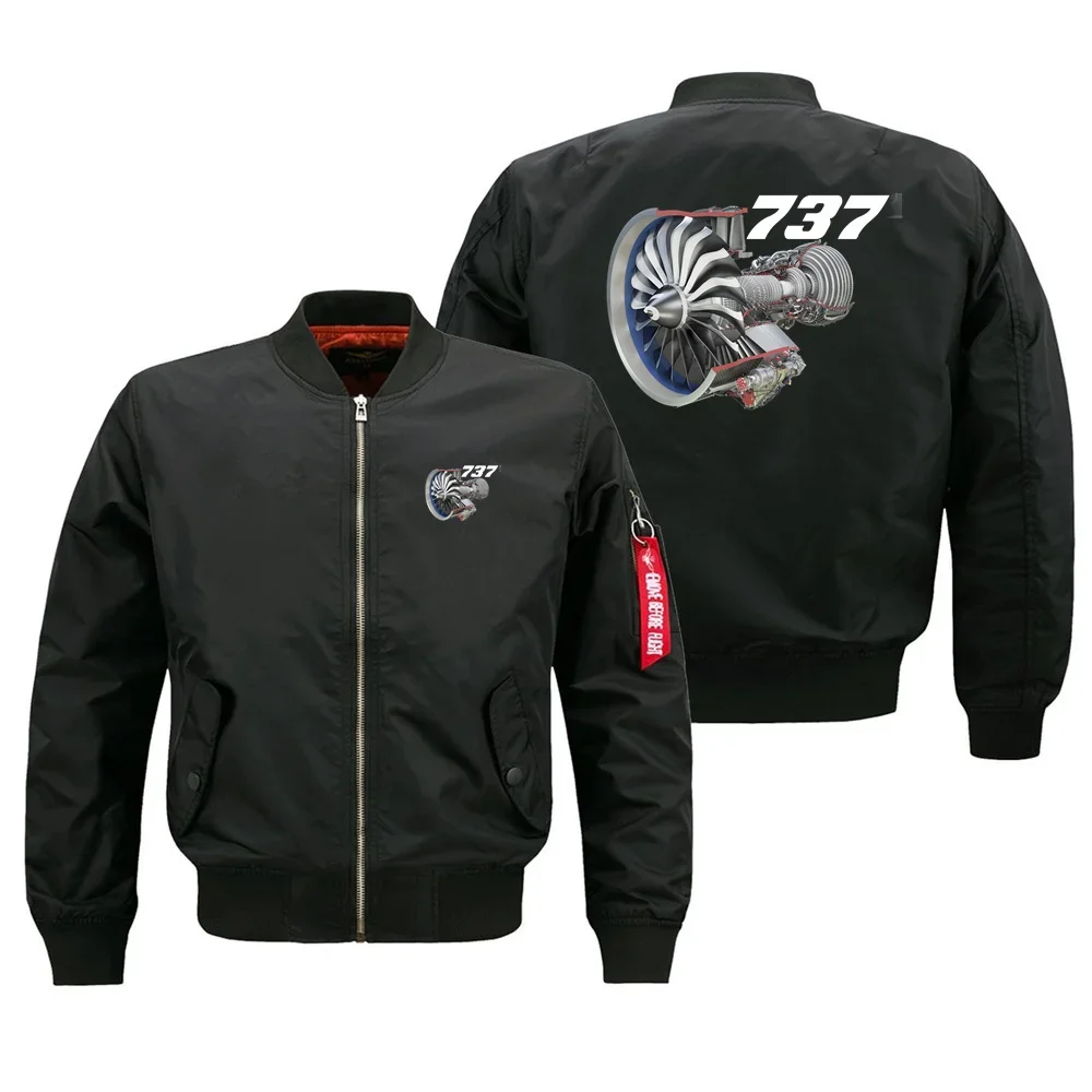 

Tactical Military Outdoor Flight Aviation 737 CFM Leap Engine Pilots Men Ma1 Bomber Jacket Baseball Coats