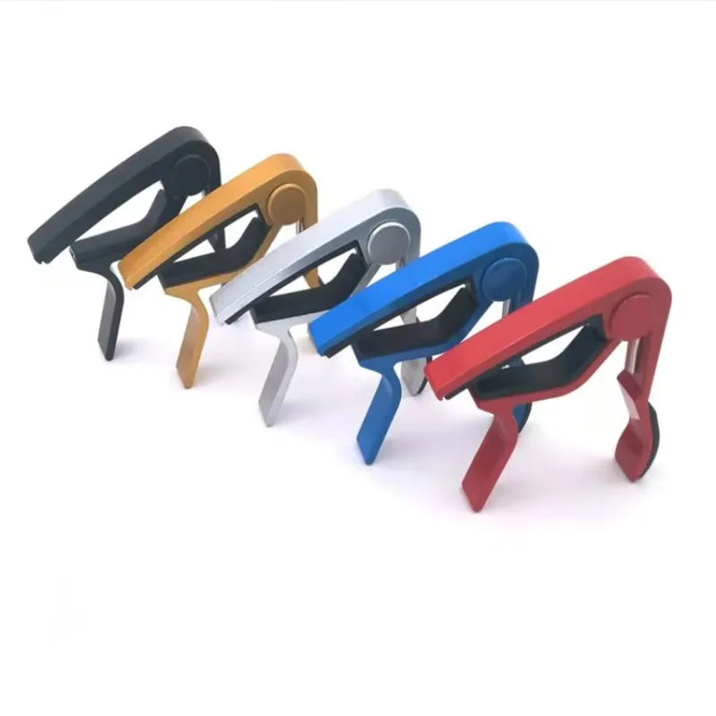 

STLF 8.5*8cm Wholesale Various Colors of Cheap Capo Guitar Tuning Clips for Classical Guitars, Folk Guitars and General Use.