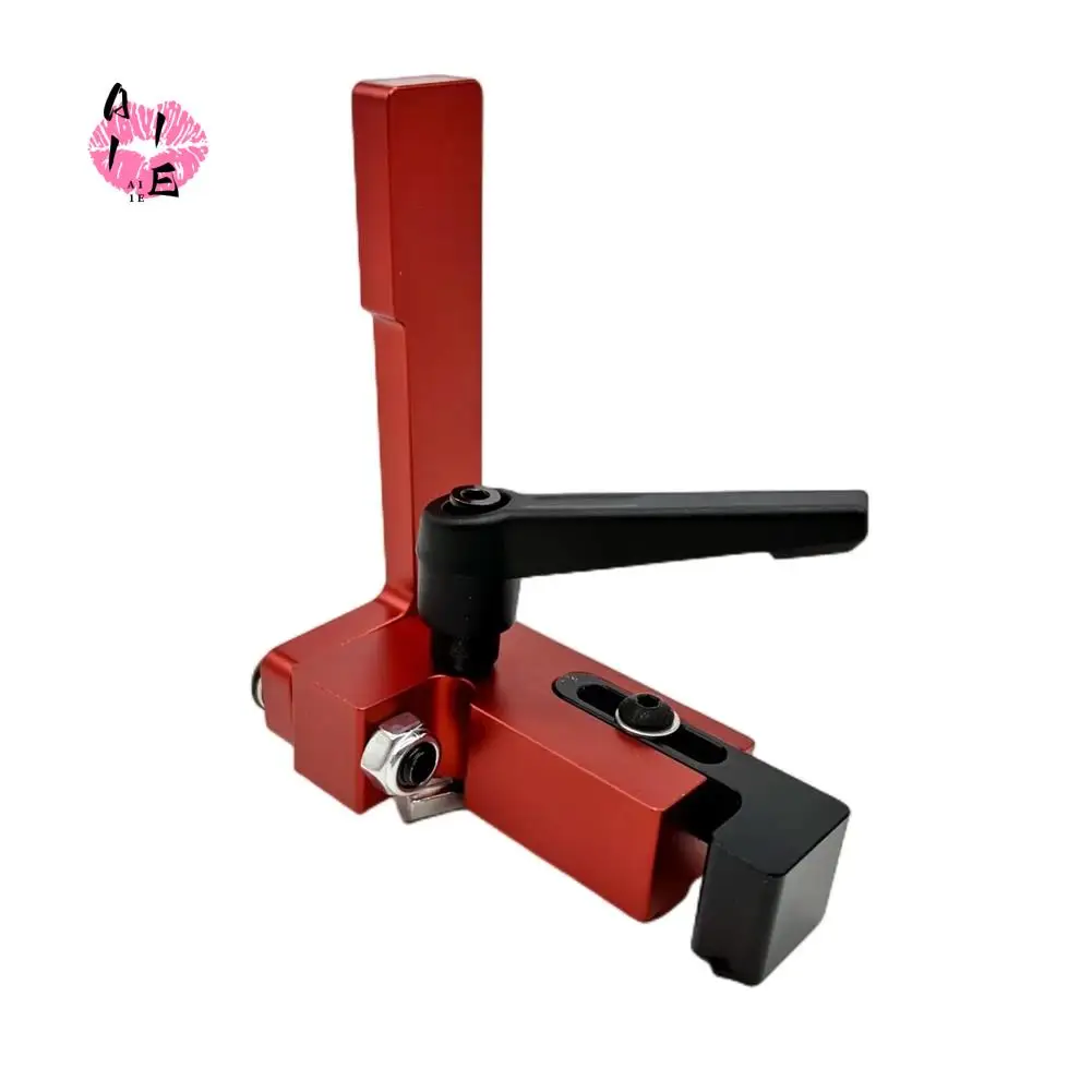 

A11E-Guide Rail Stop For T-Nut T-Tracks, Alloy Steel Type 75 Miter Track Rail Stop High Accuracy T-Slot Slide Stopper