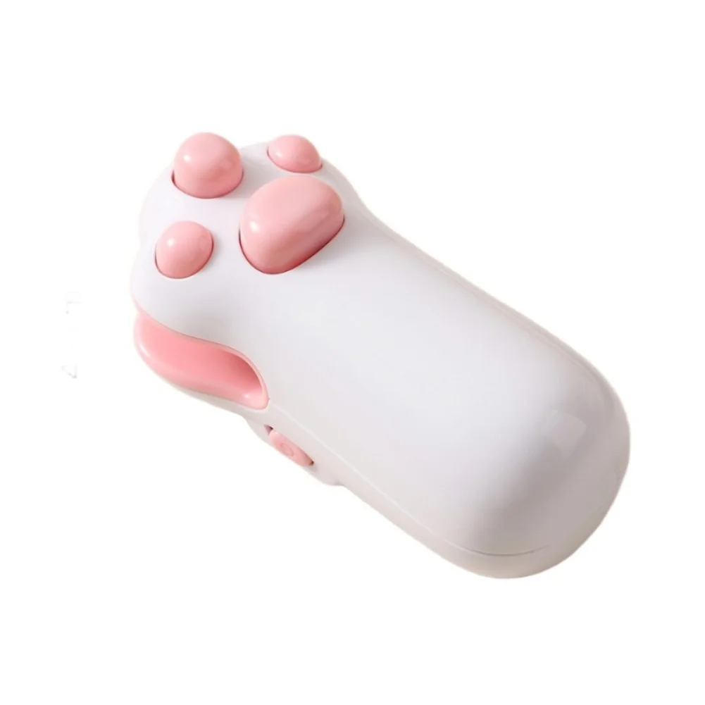 Food Bag Resealer with Magnetic Strip Portable Small Package Sealer for Kitchen Storage and Outdoor Food Preservation