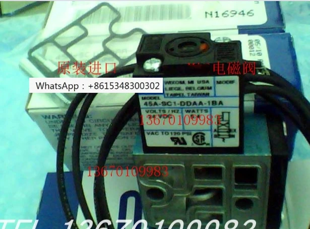 

Электромагнитный клапан 45A-SC1-DDAJ-1KJ 45A-SC1-DDAJ-1KA 45A-SC1-DDAA-1BA