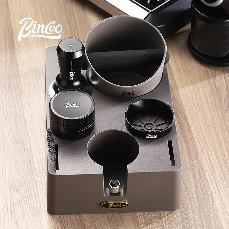 Bincoo Multifunctional Coffee Press Powder Set Household Dregs Bucket Powder Dispenser Italian Utensil Combination Storage