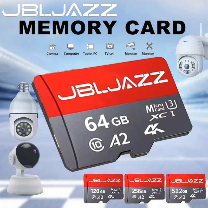 Tarjeta Micro SD Extreme A2 V30 4K, Tarjeta de Memoria MicroSD para Drones, Teléfono, Cámara de Coche, Velocidad Máxima de 190 Mb/s, Tarjeta Flash TF de 64 GB, 128 GB, 256 GB para Cámara