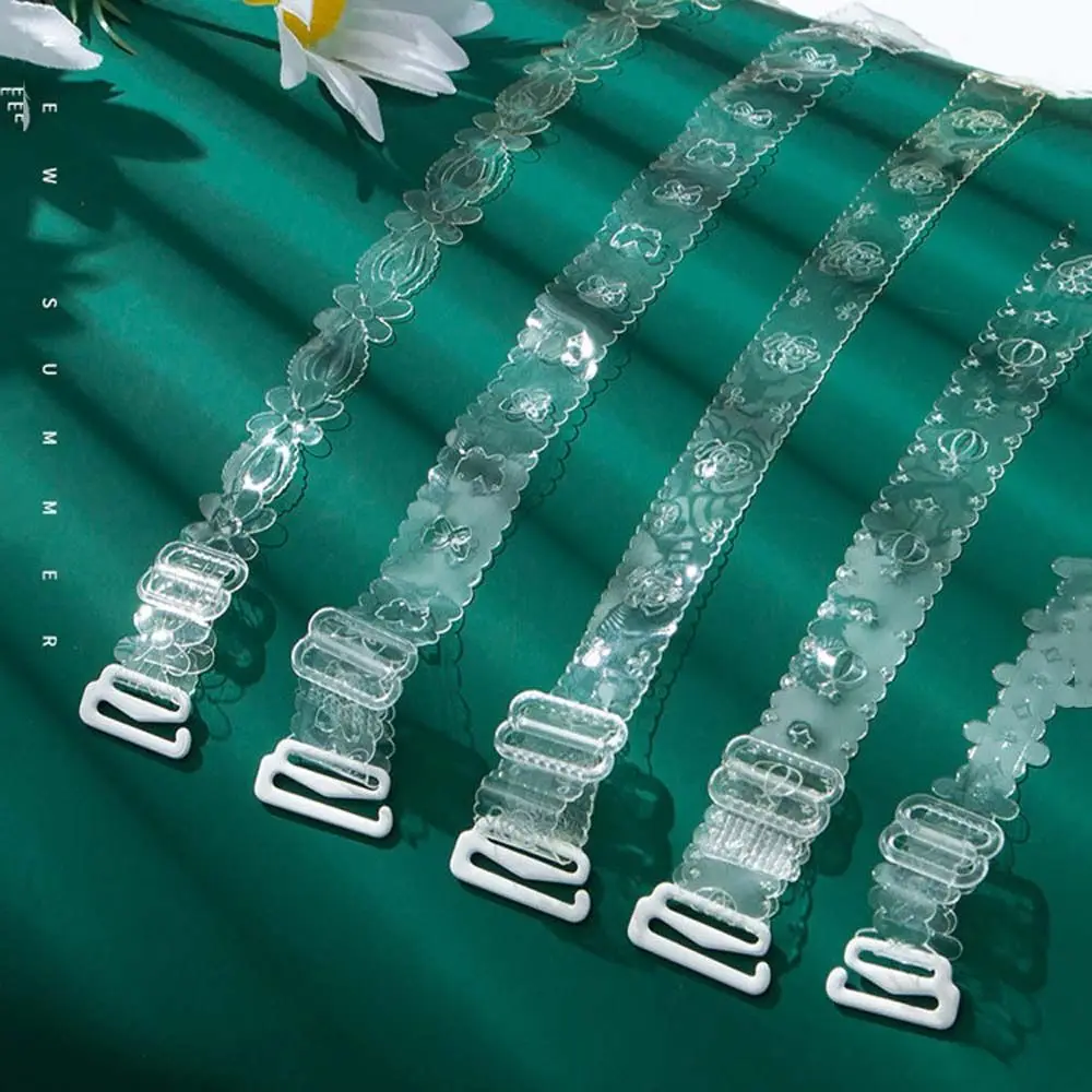 Invisible Straps Intimates Accessories Adjustable Bra Belt Pectoral Girdle Transparent Bra Straps Invisible Shoulder Straps