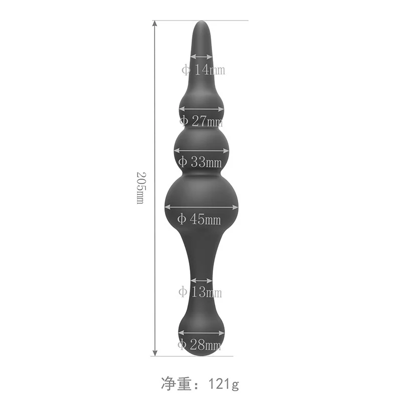 سدادة شرجية برأسين على شكل خاص، عصا سيليكون ذاتية التمتع للنساء، هزاز تحفيز G-spot، 18+ ألعاب جنسية للبالغين