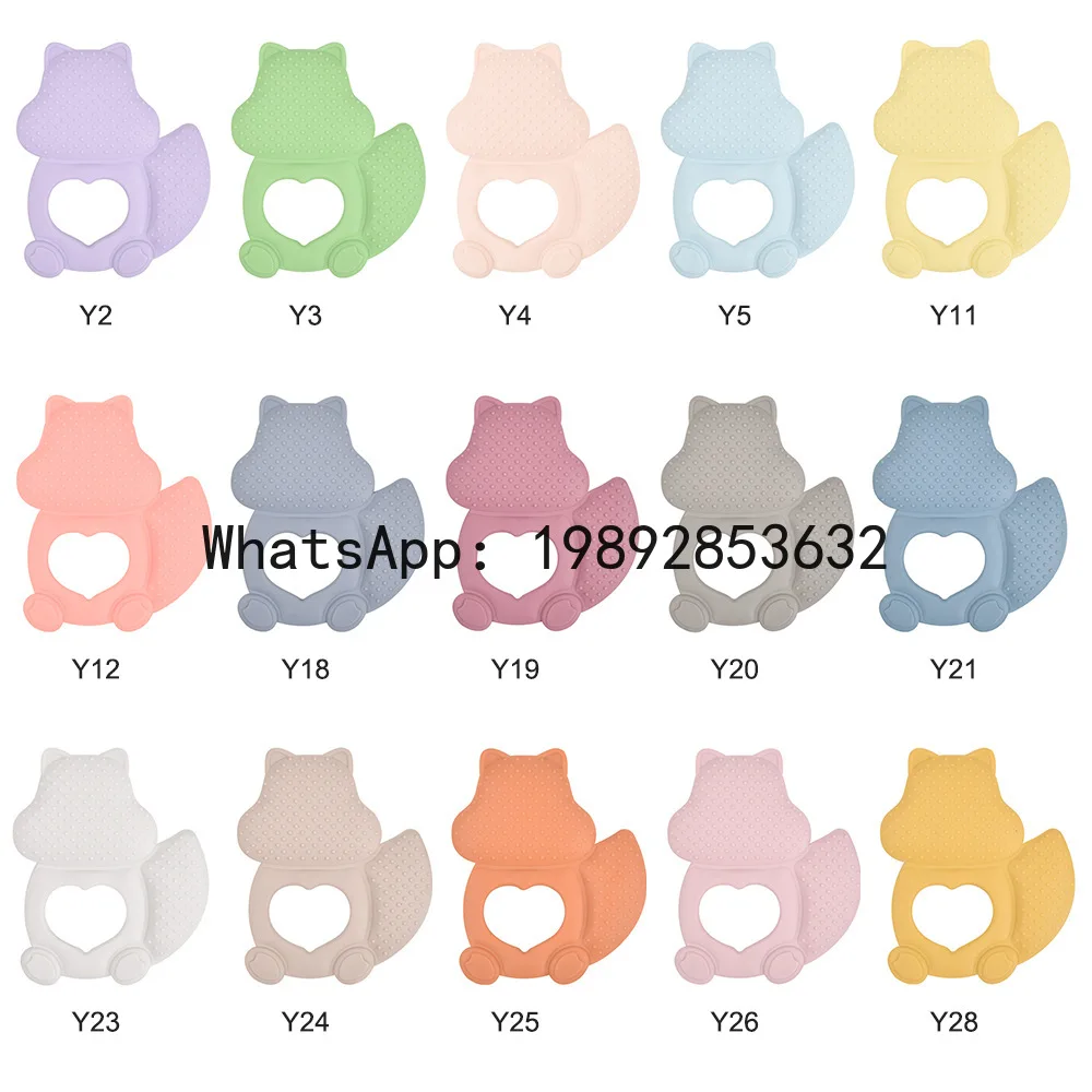 แท่งกัดสำหรับเด็กทารก ทำจากซิลิโคนเกรดอาหาร สามารถต้มได้