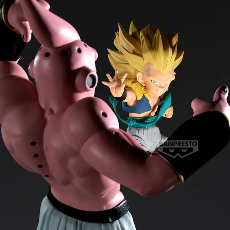 

In Stock Bandai Original Banpresto Dragon Ball MATCH MAKERS Gotenks Majin Buu Anime Action Figure Model Figures Toys