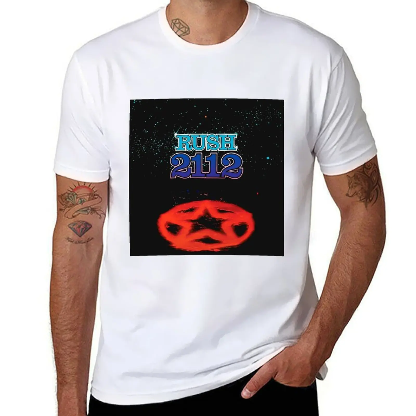 

Best colect cover rush T-Shirt man t shirt cotton t shirts for man pack white T-Shirt