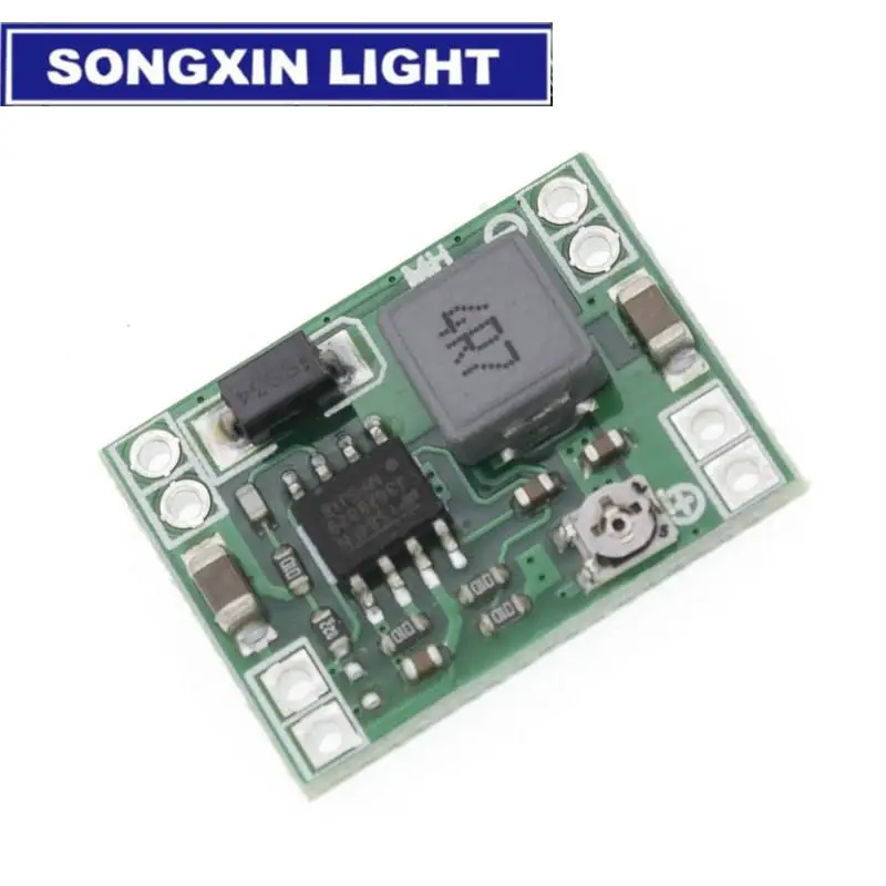 SAMIROB MP1584EN Módulo de fuente de alimentación reductor de DC-DC de tamaño ultrapequeño módulo reductor ajustable 3A super LM2596 XM1584