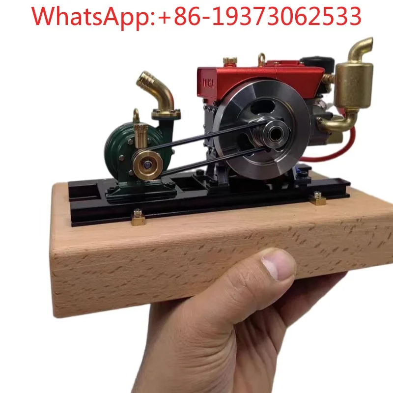 Mushan Model Tractor Copper Pump Modified Accessories Water Pump Set Toy