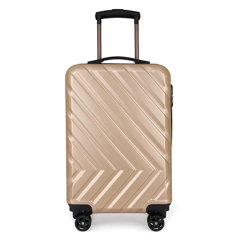 (164) Customized 24-inch Business Trolley Case Solid Color Large Capacity Suitcase