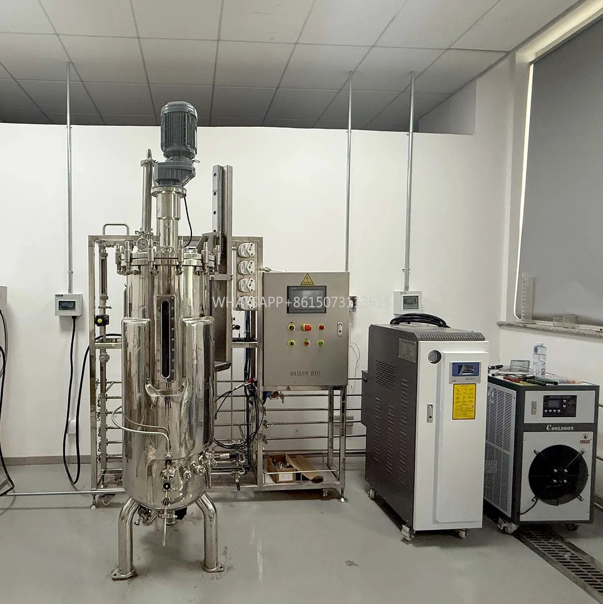 Bioreactor a membrana anaerobica Bailun fermentazione bioreactor fermentatore da 300 litri galloni BLBIO-SJA