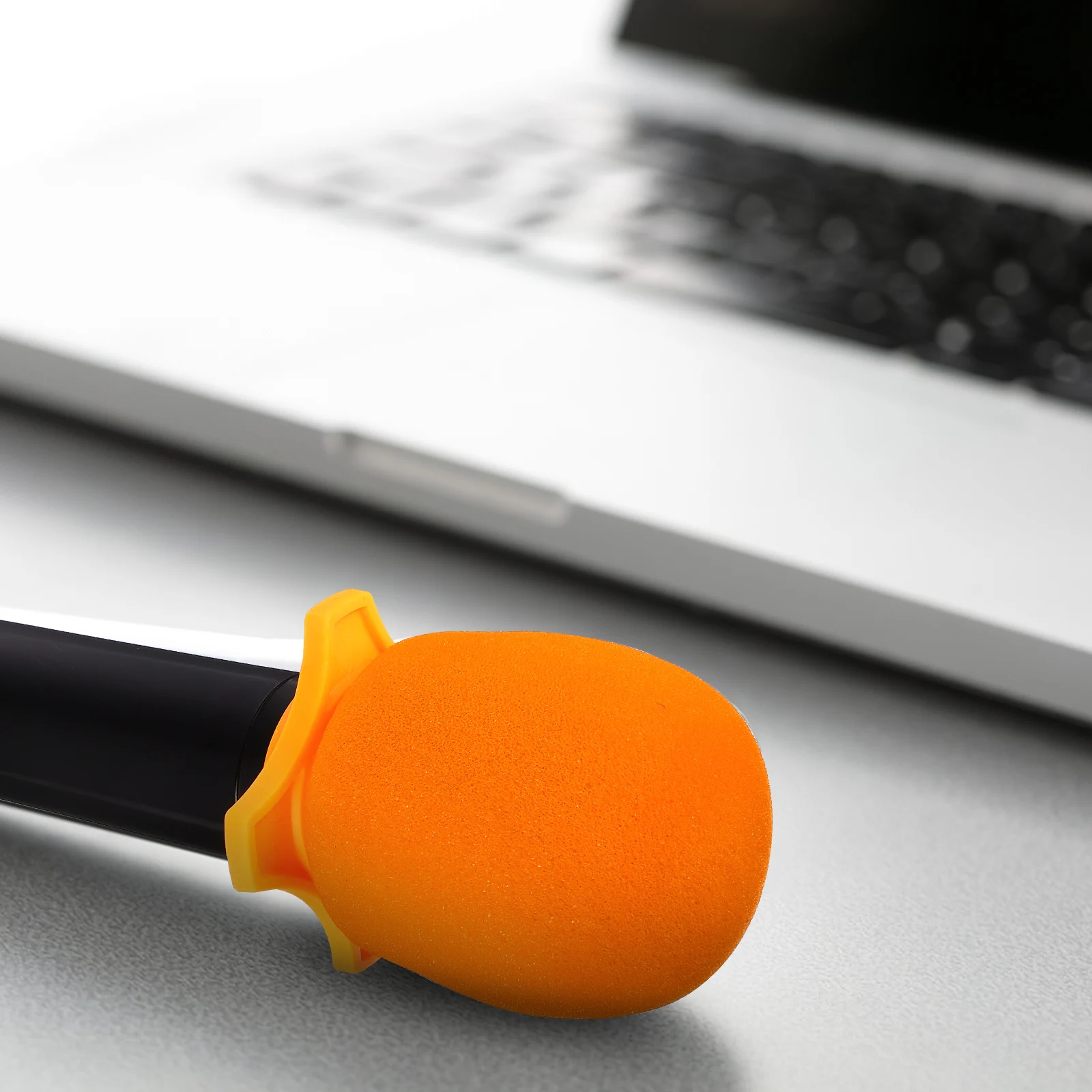 

Microphone Bag Set Black Orange Sponge Protectors Large Capacity Storage Zipper Case Anti Shock Fall Mic Pouch Portable
