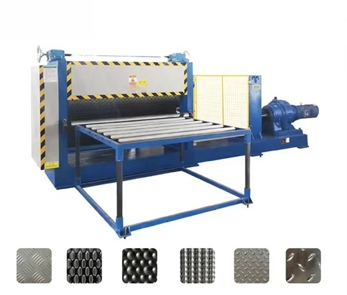 Hot Selling High Quality Automatic Metal Copper Sheet Rolling & Embossing Machine Easy to Operate with PLC Gearbox & Motor