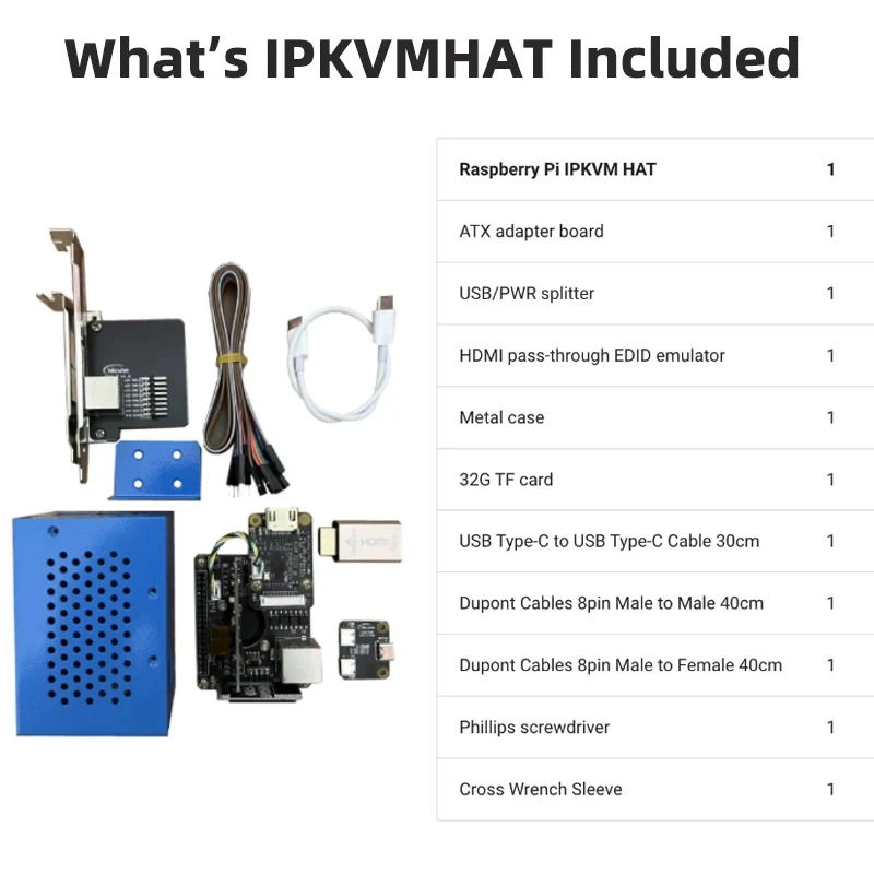 Imagem -06 - Blikvm-hat Servidor o & m Controle Remoto Hdmicsi Kvm Pikvm o & m Overip para Raspberry pi 4