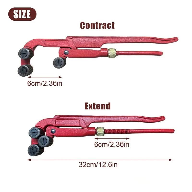 Multi-Functional Pliers Industrial-Grade Large Quick Wrench Labor-Saving Protective Threaded